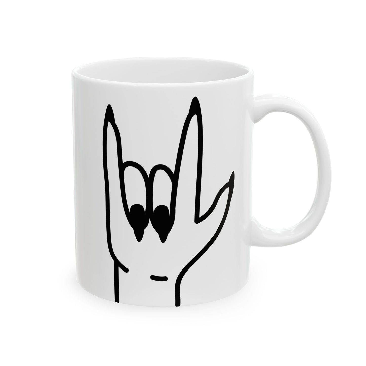 My Vigilante Boo Ceramic Mug | Free L + Rock n Roll