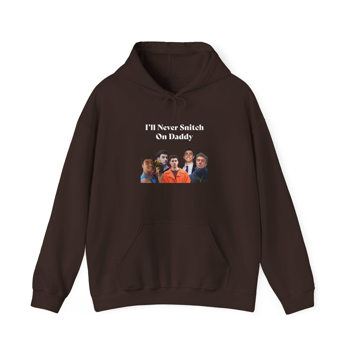 My Vigilante Boo Hooded Sweatshirt | I'll Never Snitch on Daddy