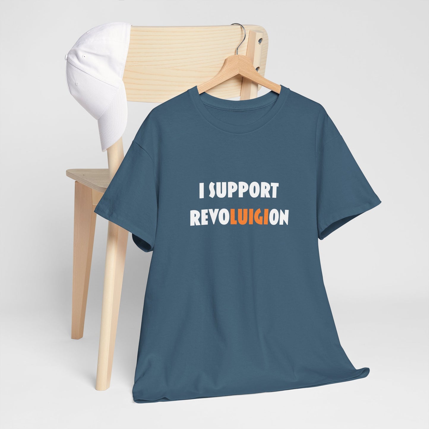 My Vigilante Boo Heavy Cotton Tee | I Support RevoLUIGIon