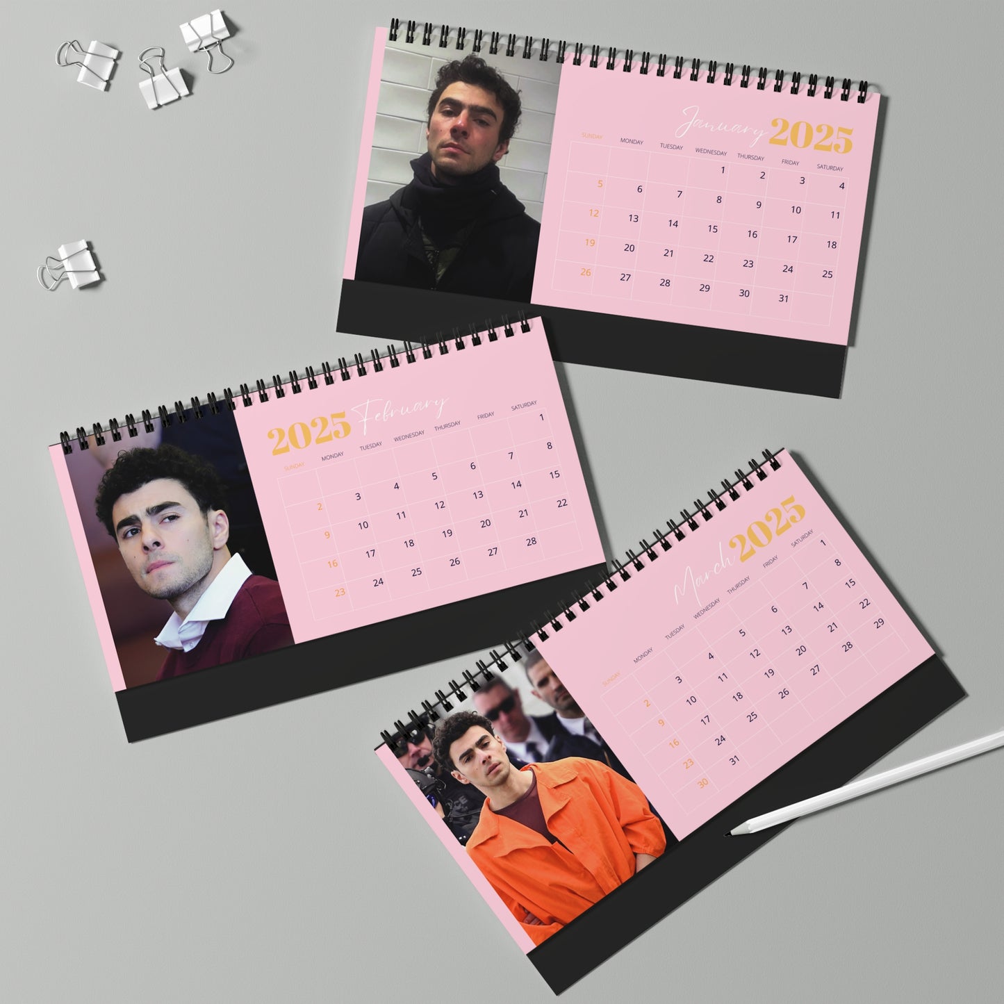 My Vigilante Boo 2025 Desk Calendar